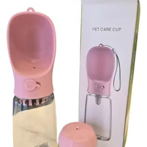 Bebedero Botella Portátil con filtro de Carbón 550ml