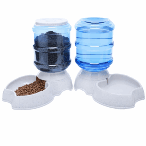 Set Dispenser de Alimento y Agua